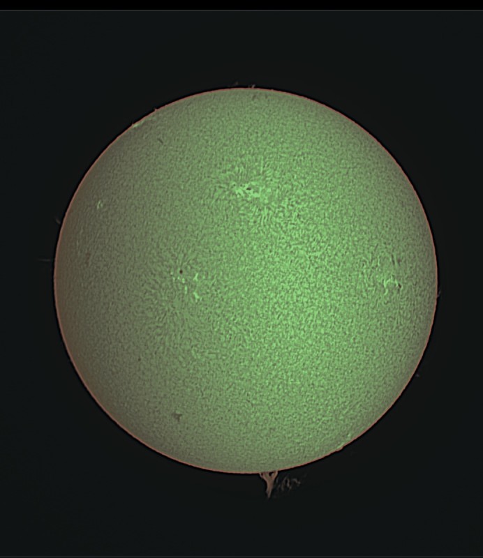 Solar Prominence 6 February 2022