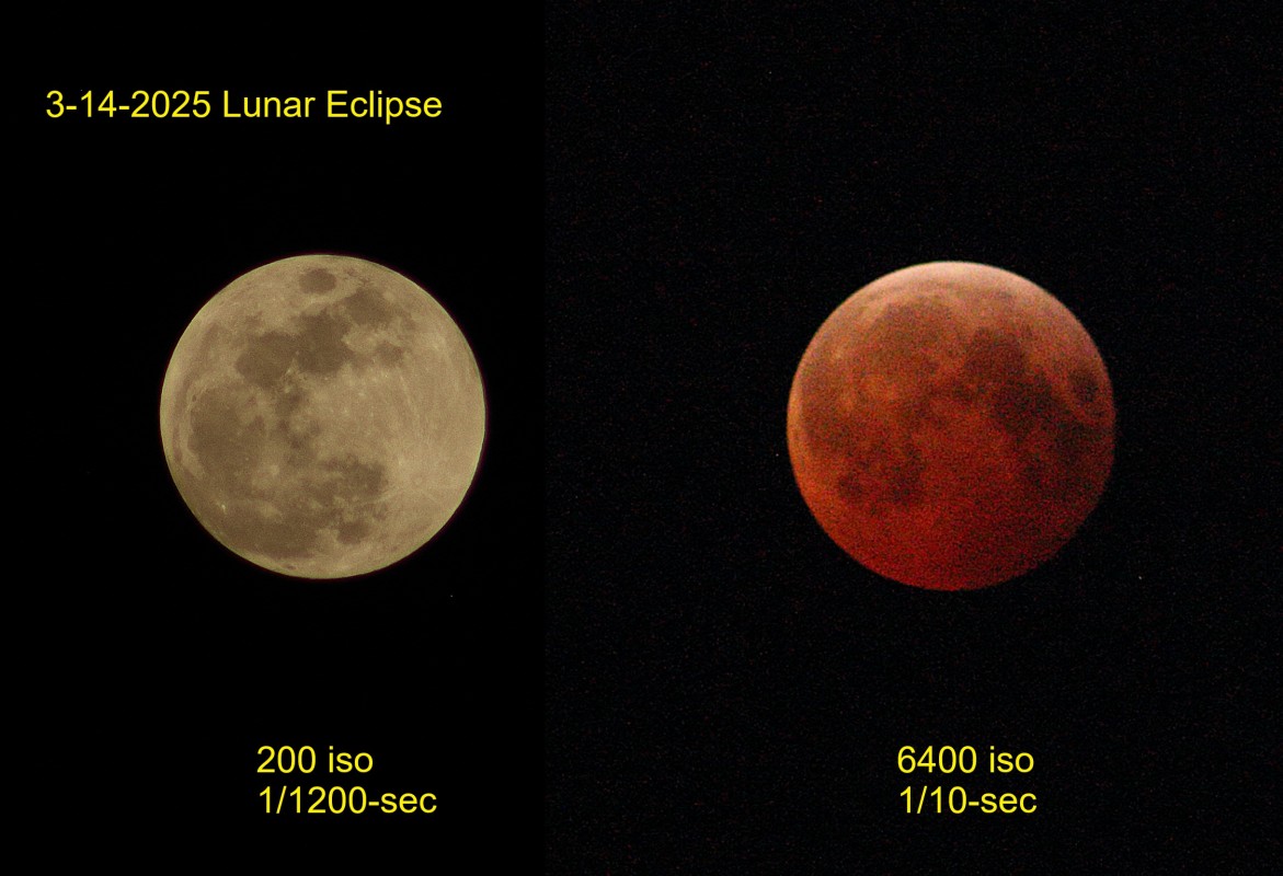 Lunar Eclipse 14 March 2025