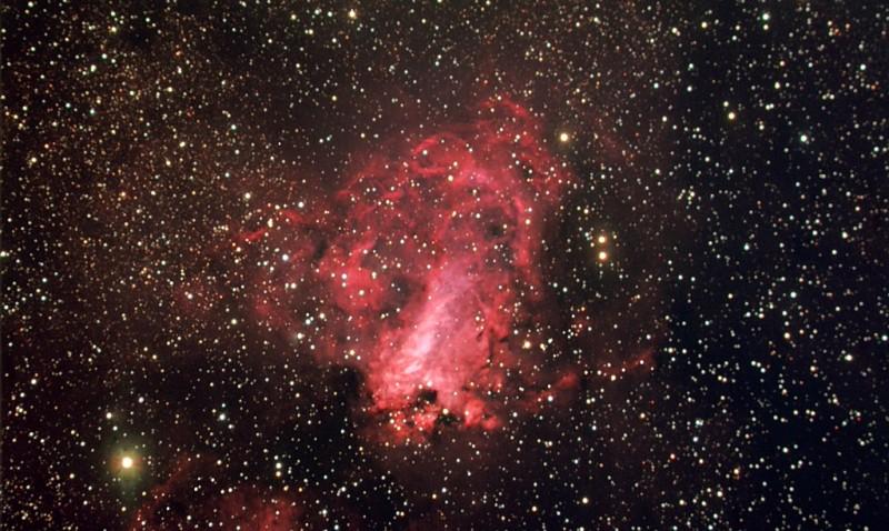 M17 the Swan Nebula image