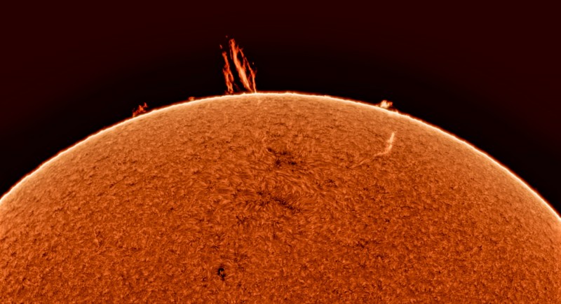 Large prominence 10/22/2020