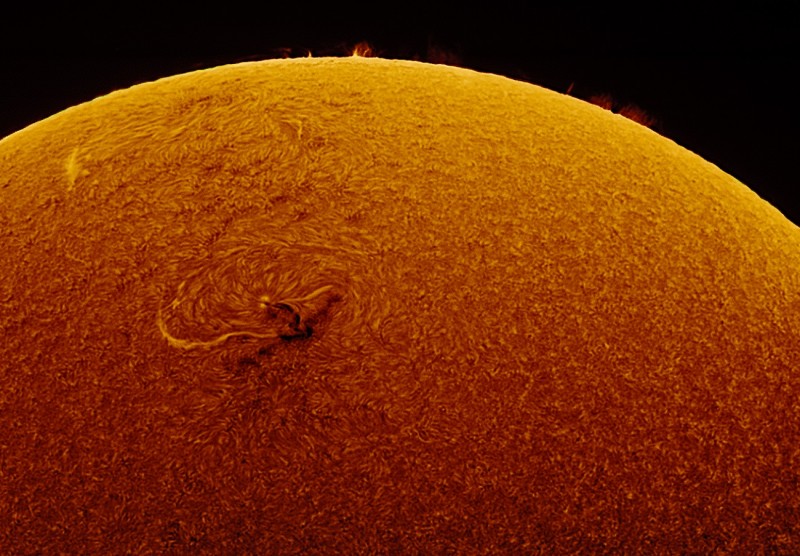 Solar Active Region AR 2741