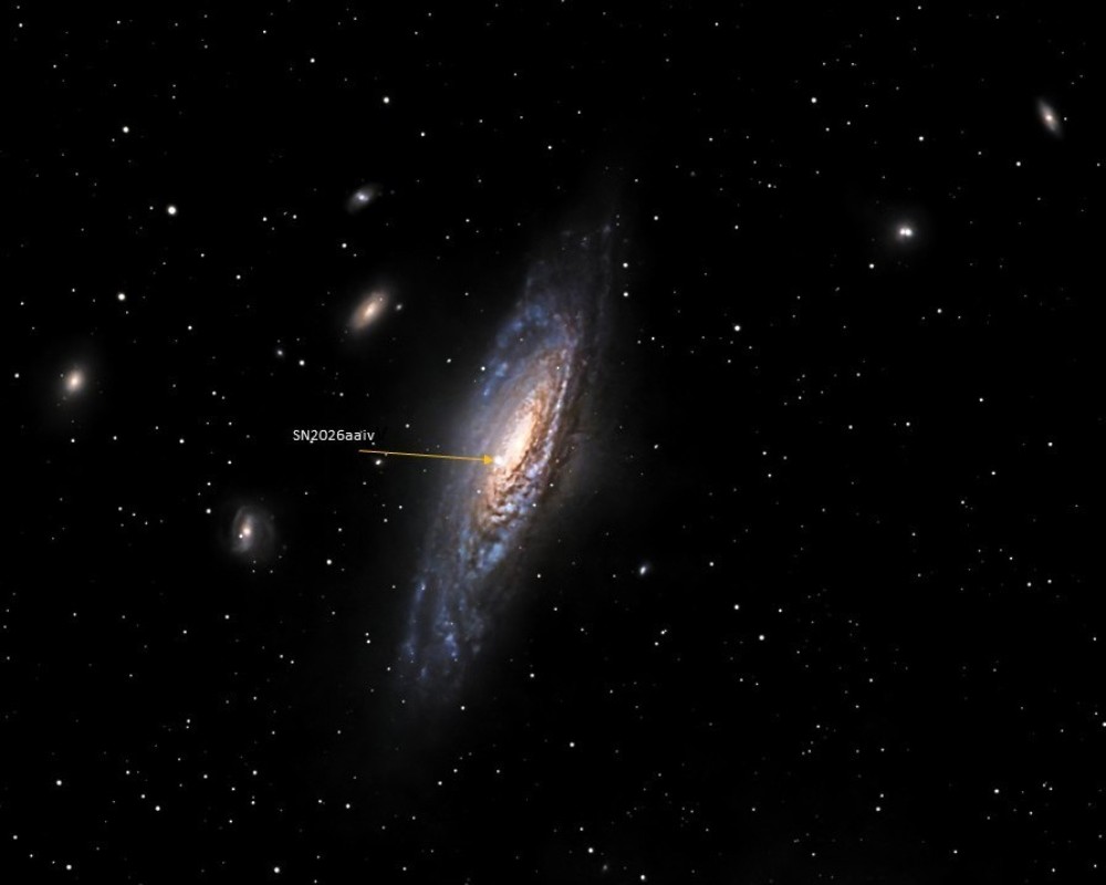 NGC 7331 w/ SN2026aaiv