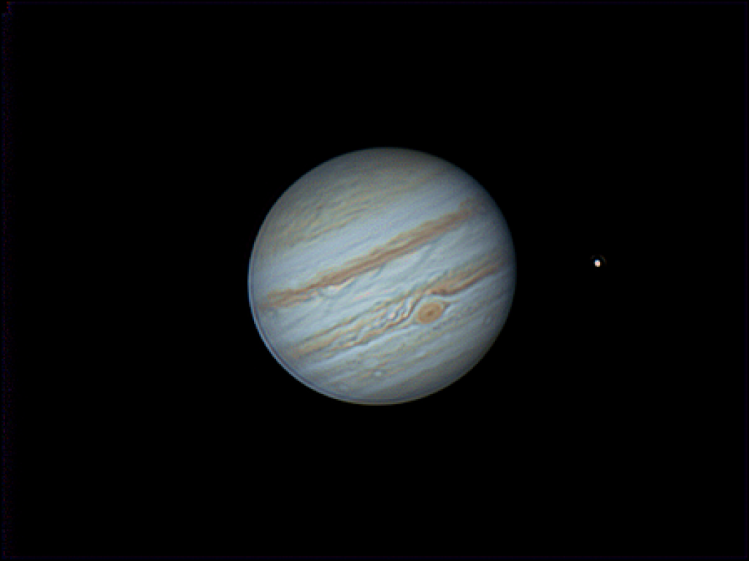 Jupiter with Great Red Spot (Mewlon 180c & ZWO 678MC)