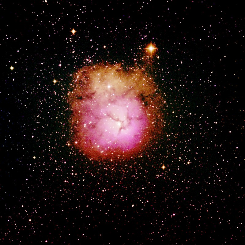 Trifid Nebula, m20 image