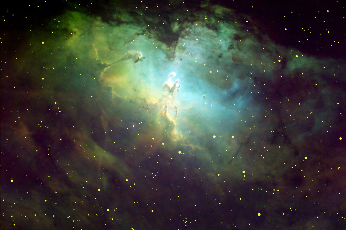 Eagle Nebula M16 SHO