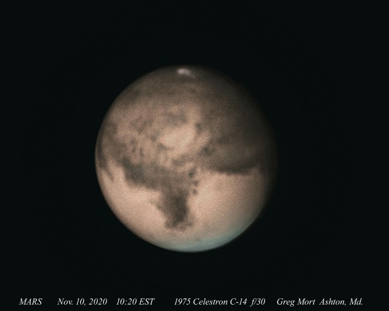 Mars November 10, 2020 image