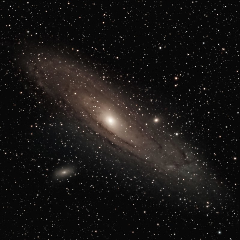 M31 The Andromeda Galaxy (Celestron C6 V4 Hyperstar ZWO 533 MC) image