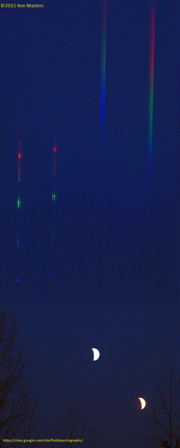 4 April 2015 Lunar Eclipse and Spectra