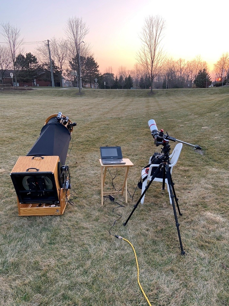 Jupiter Saturn Conjunction Equipment 12-20-2020