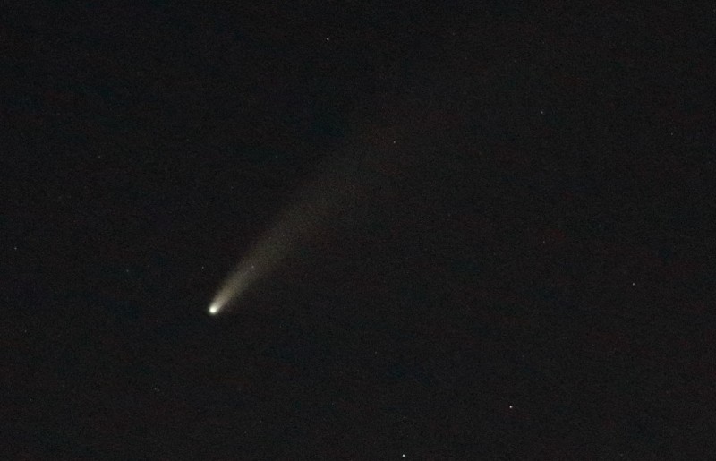 Comet Neowise 7-16-2020 Evening Sky
