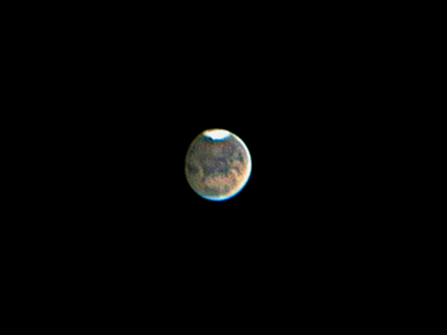 Mars from Table Mountain Star Party 2003