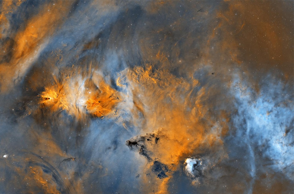 NGC 2264  Cone Nebula Region Wide Field