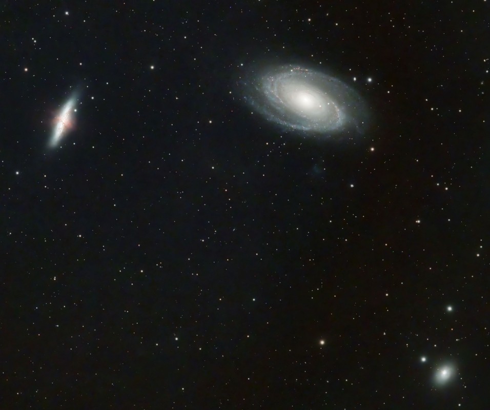M81/M82/NGC3077 Galaxy Trio