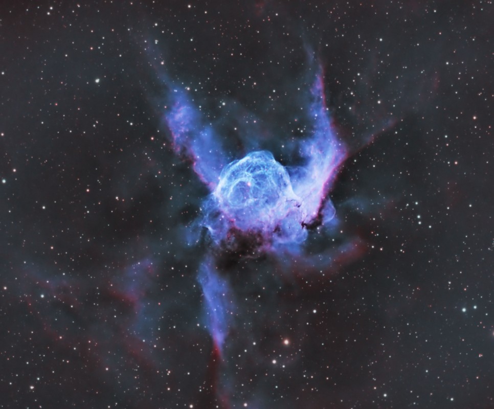 Thor's Helmet Nebula image