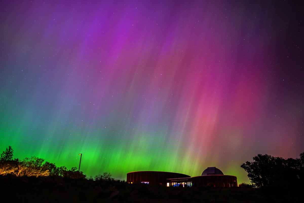 2024 MAY 10 Aurora over Goldendale Observatory