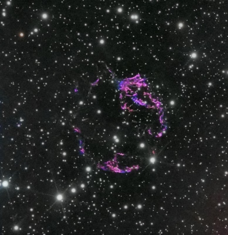 Cassiopeia A (NIR) image