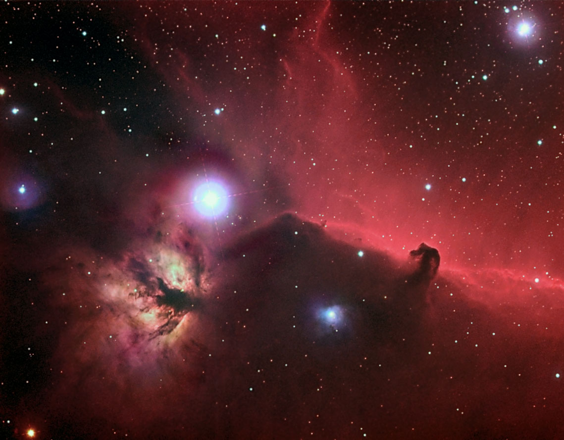 Horsehead/Flame Nebula