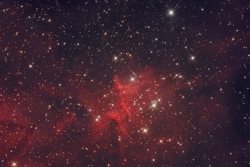 IC1805 Heart Nebula Detail