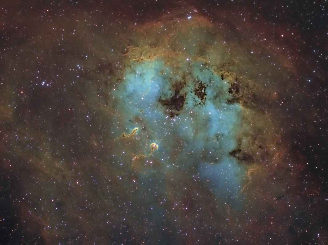 IC410 Tadpole Nebula image