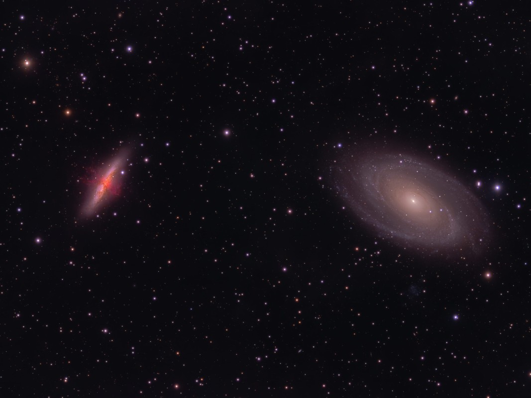 M81 and M82 Galaxies