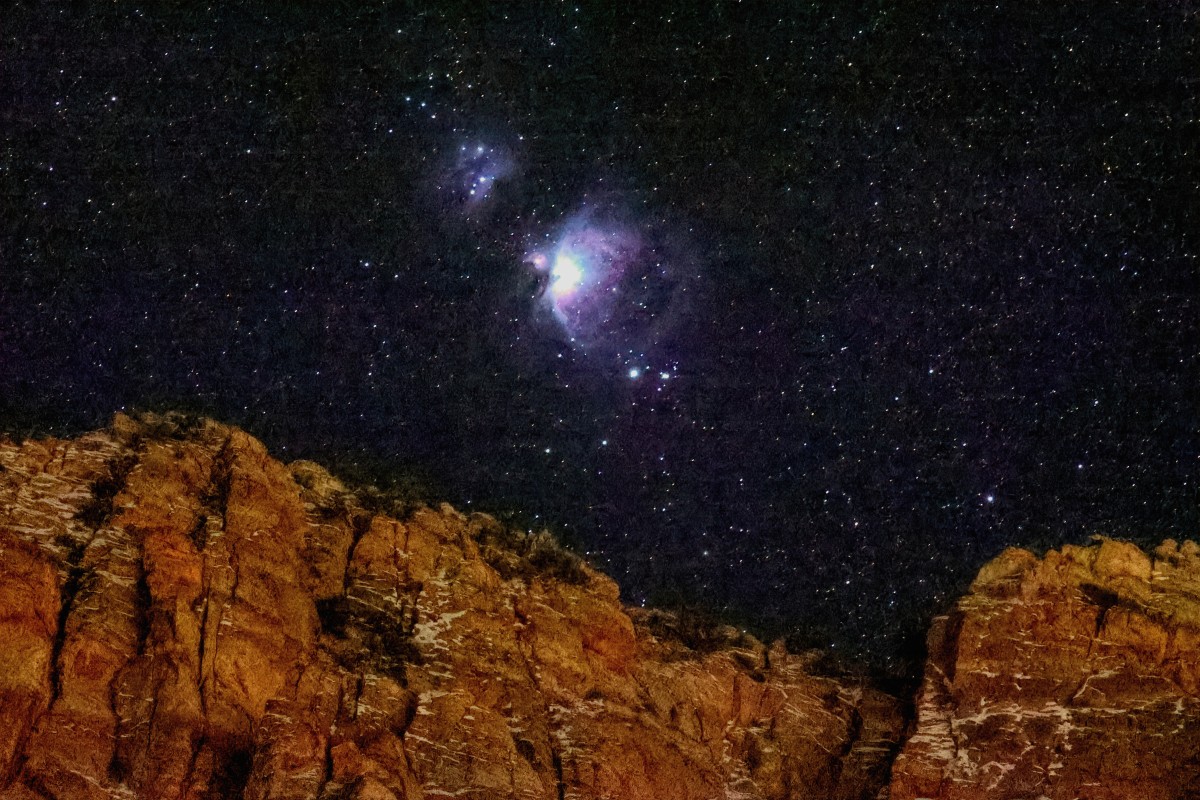 Orion over Zion