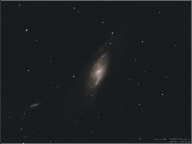 Messier 106 -- May 22, 2014