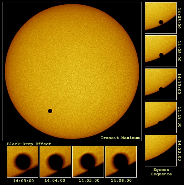 Venus Transit - Egress