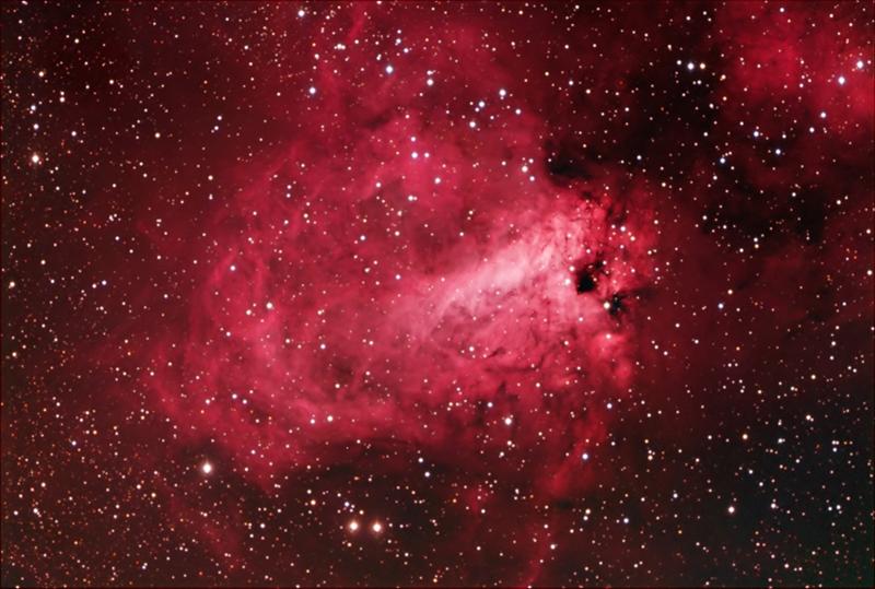 M17 - Swan Emission Nebula in Sagittarius