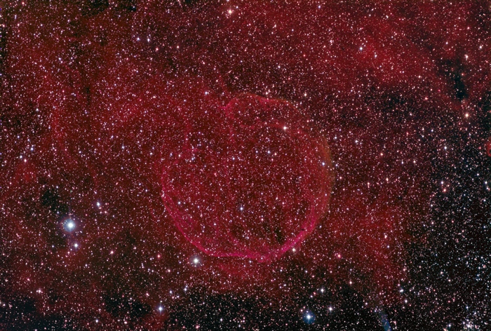 CTB 1 - Supernova Remnant in Cassiopeia