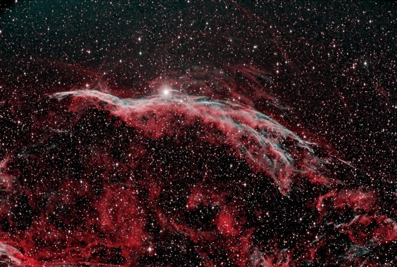 GC 6960 - Supernova Remnant in Cygnus