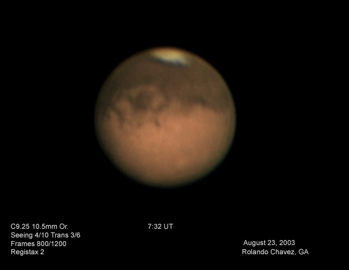 MARS 8/23/03