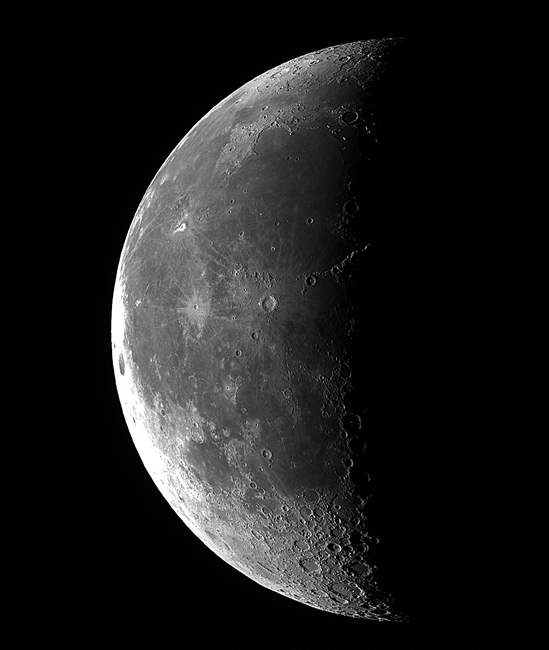 Last Quarter moon, Aug 18th 2014