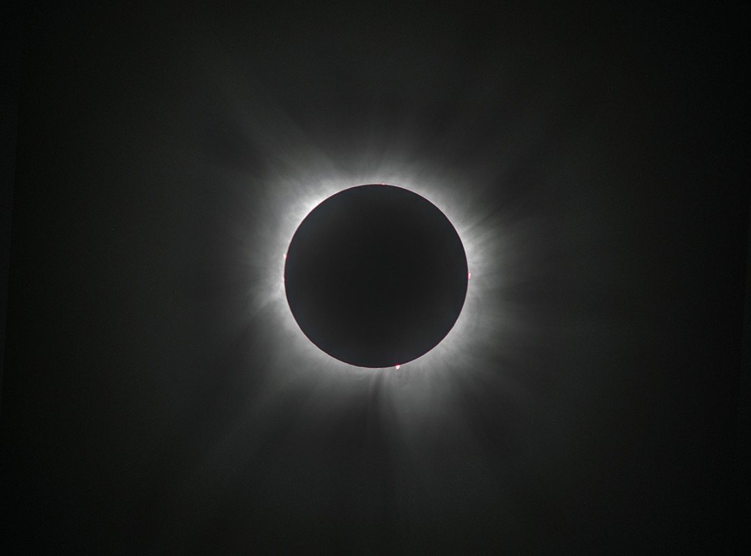 Total Eclipse from Wellington, Ohio