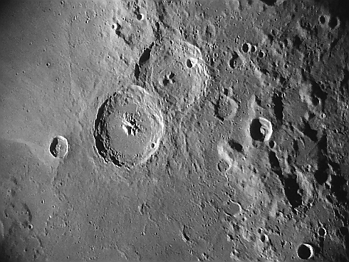 Moon Crater Theophilus