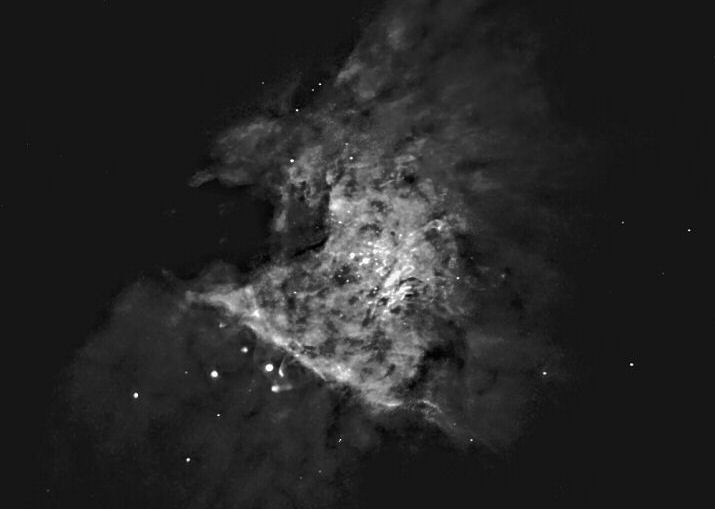Trapezium in M42 image