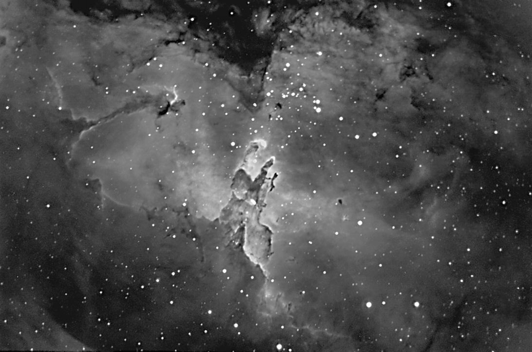 Eagle Nebula in HA