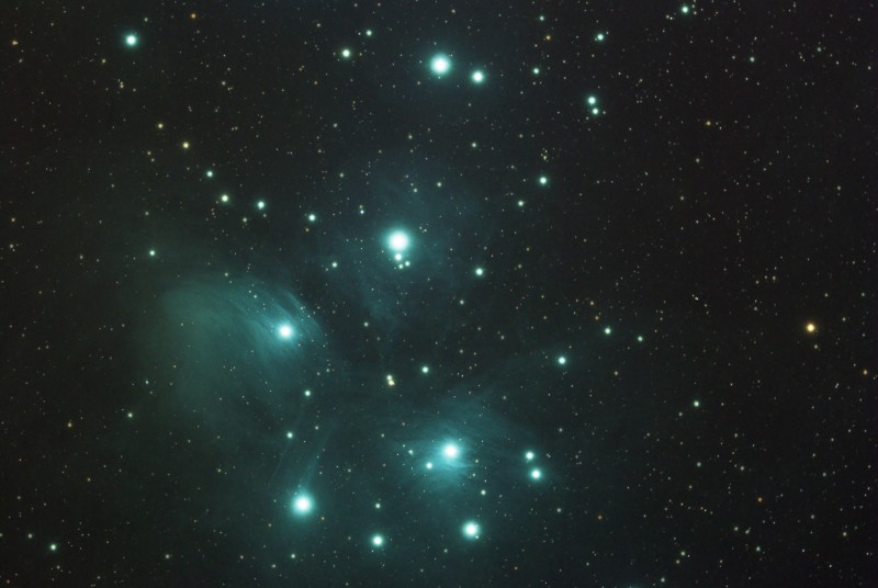 M45  The Pleiades