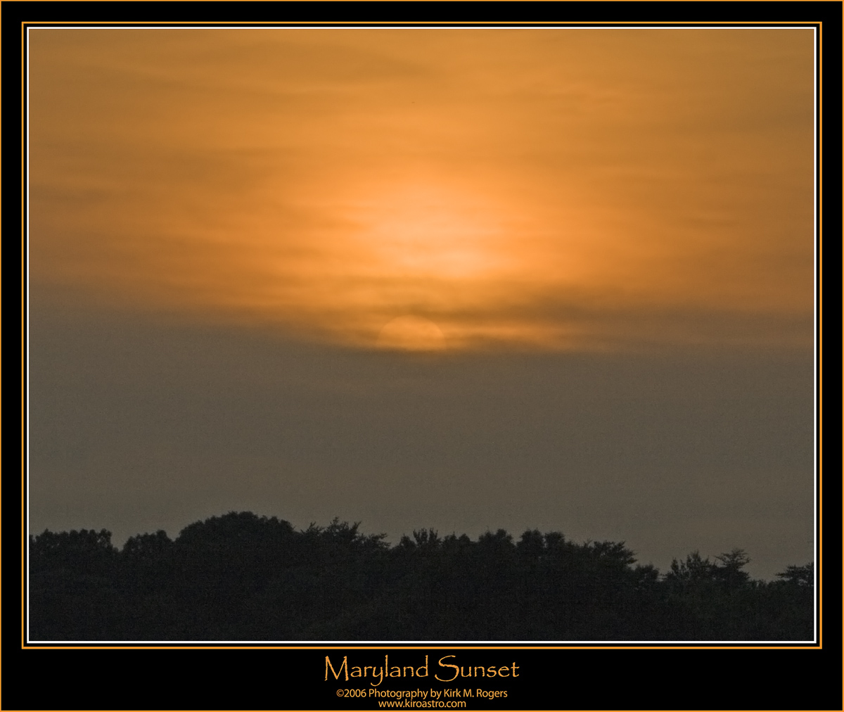 Maryland Sunset