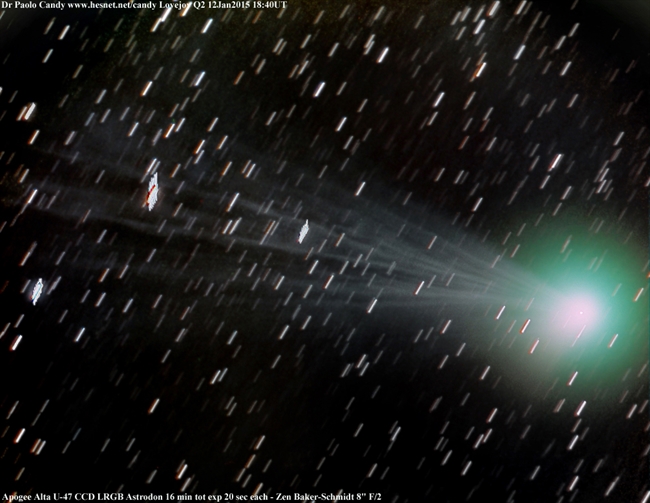 Lovejoy Multi-Jets & Dust tail