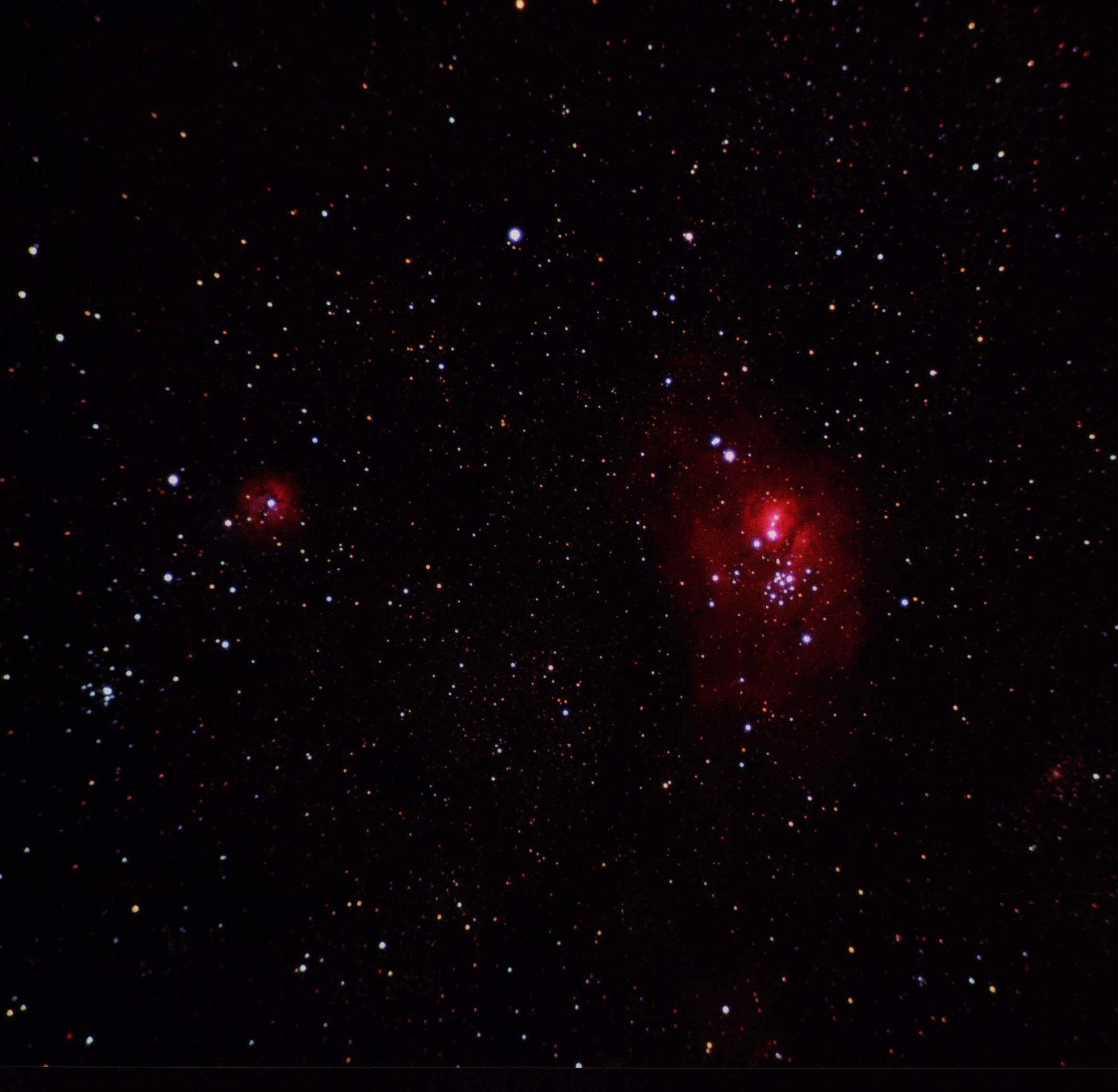 Lagoon & Trifid Nebula