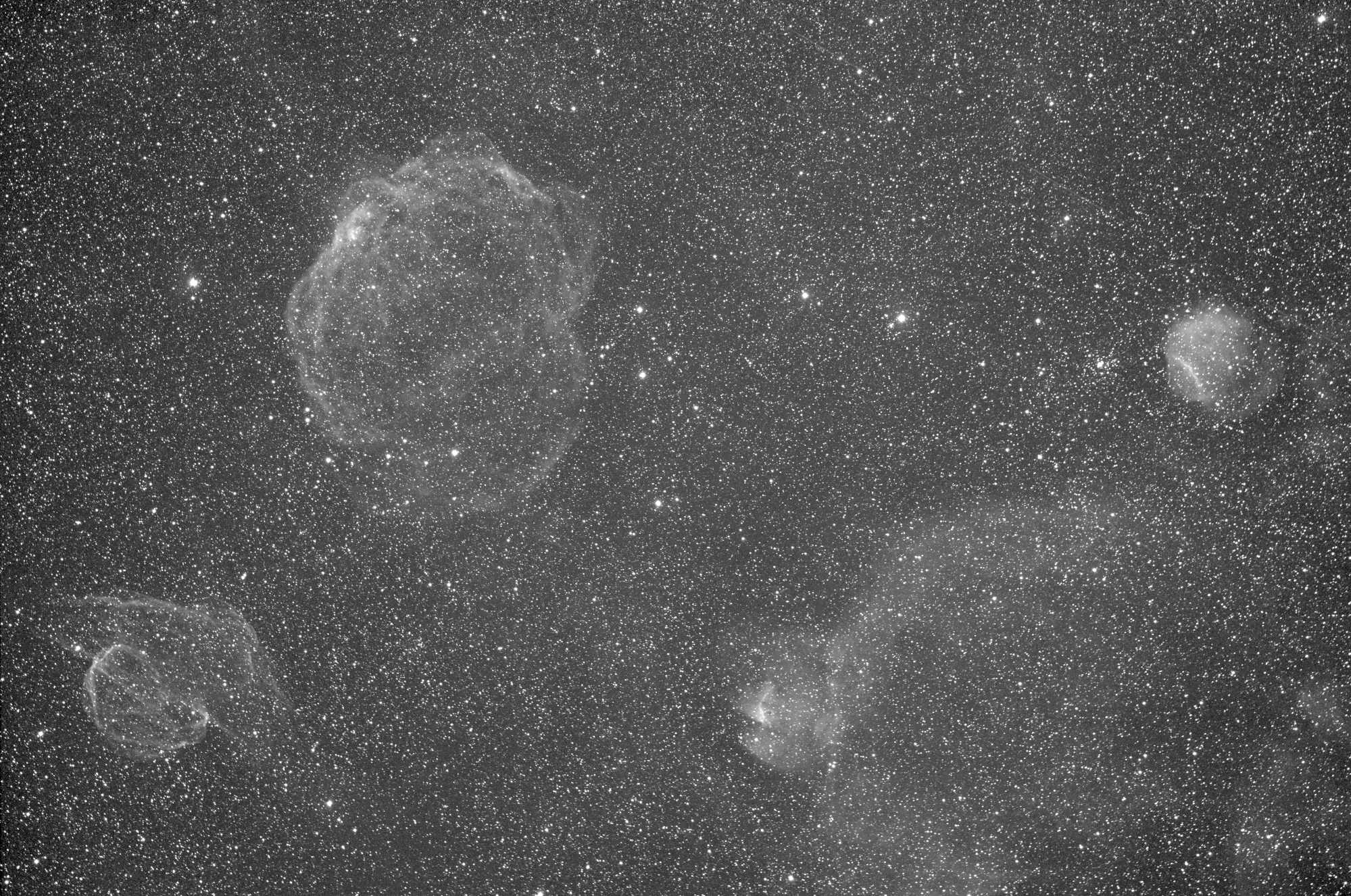 Sh2-223 and neighbors