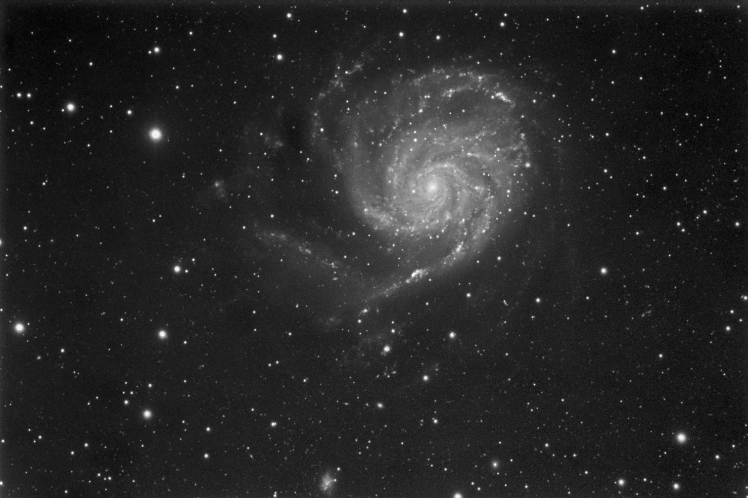 M101 Luminance