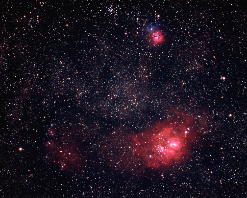 Lagoon & Trifid Nebulas