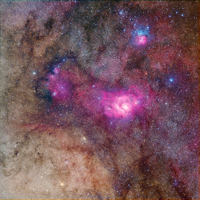 Lagoon & Trifid Nebula