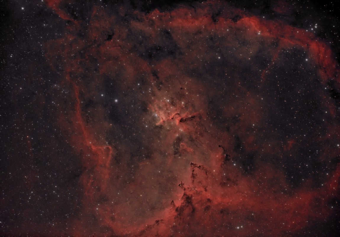 Heart Nebula and Melotte 15 image