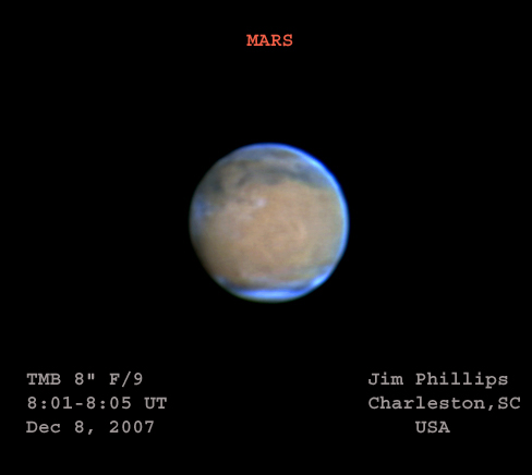 Mars Dec 8th