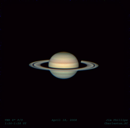 Saturn with TMB 8 F/9