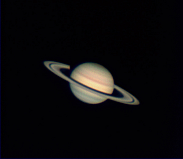 Saturn with TEC 200 F/8 Flourite