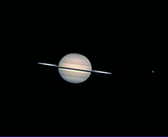 Saturn and Titan