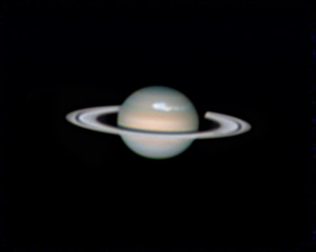 Saturn Storm Christmas Morning